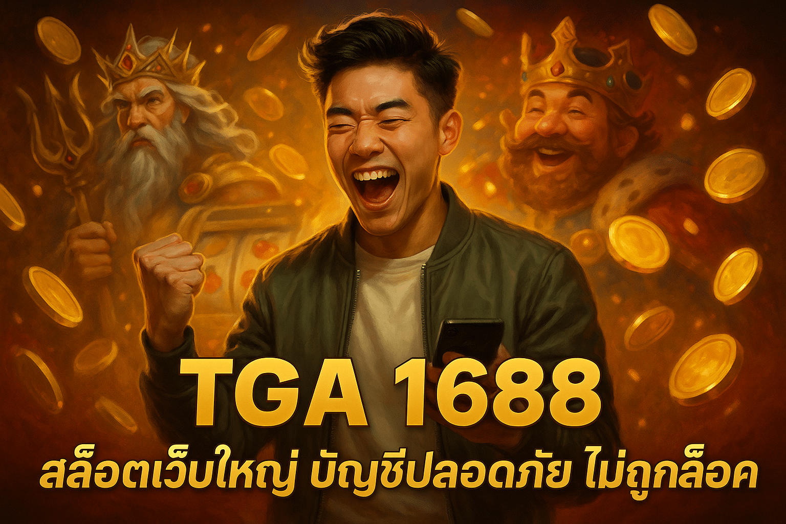 TGA 1688 สล็อตเว็บใหญ่ บัญชีปลอดภัย ไม่ถูกล็อค
