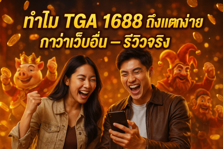 ทำไม TGA 1688 ถึงแตกง่ายกว่าเว็บอื่น รีวิวจริง