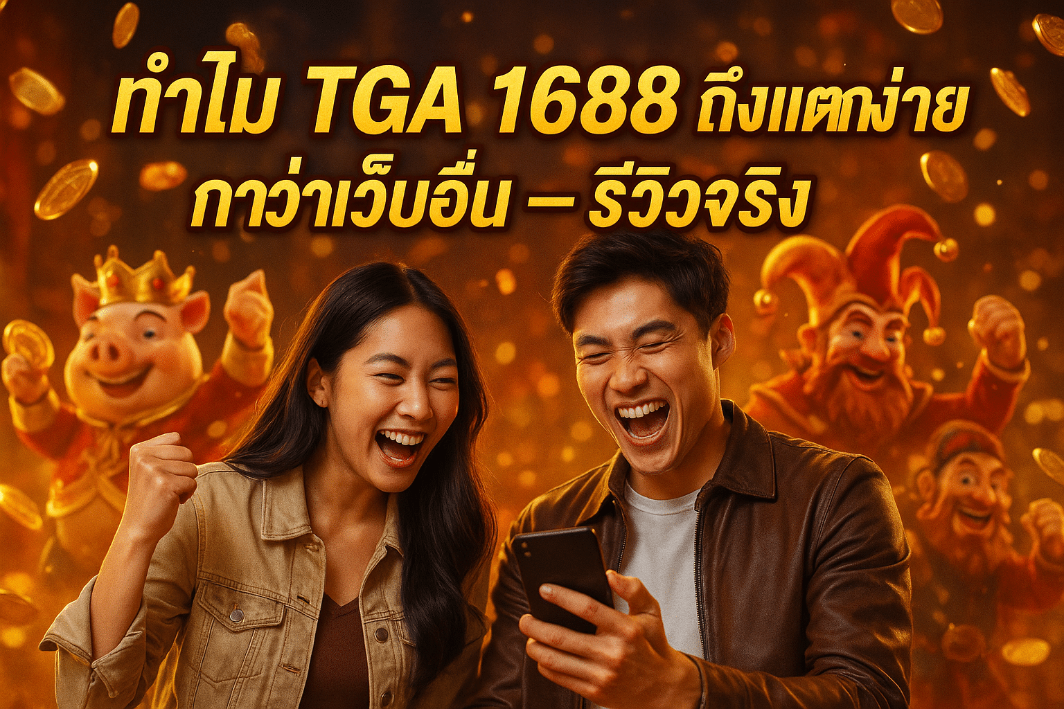 ทำไม TGA 1688 ถึงแตกง่ายกว่าเว็บอื่น รีวิวจริง