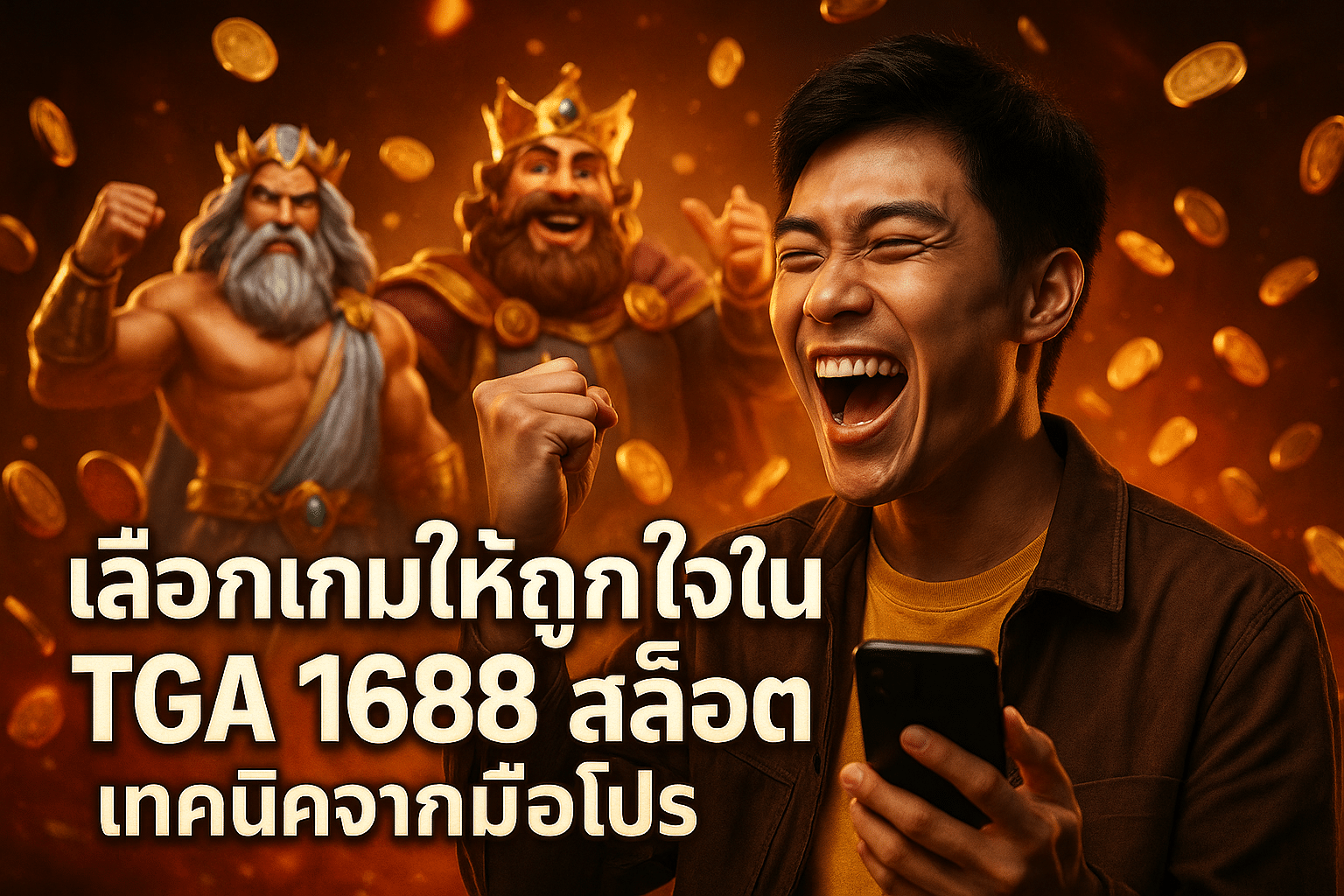 เลือกเกมให้ถูกใจใน TGA 1688 สล็อต เทคนิคจากมือโปร