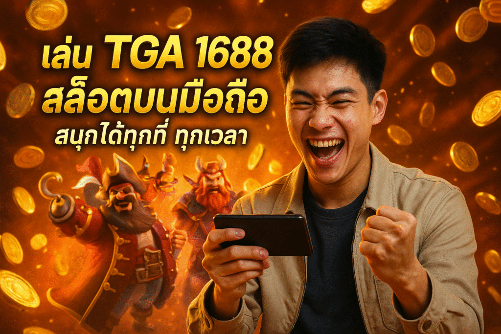 เล่น TGA 1688 สล็อตบนมือถือ สนุกได้ทุกที่ ทุกเวลา