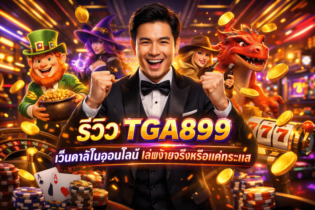 รีวิว TGA899 เว็บคาสิโนออนไลน์ เล่นง่ายจริงหรือแค่กระแส