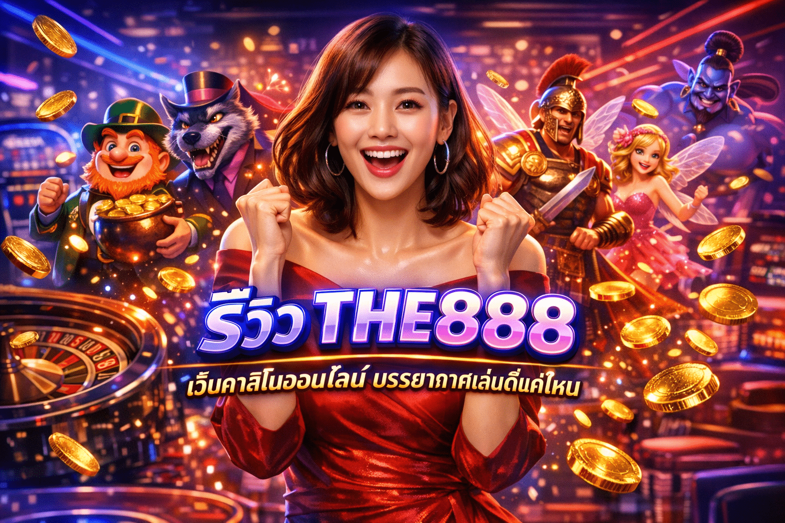 รีวิว THE888 เว็บคาสิโนออนไลน์ บรรยากาศเล่นดีแค่ไหน