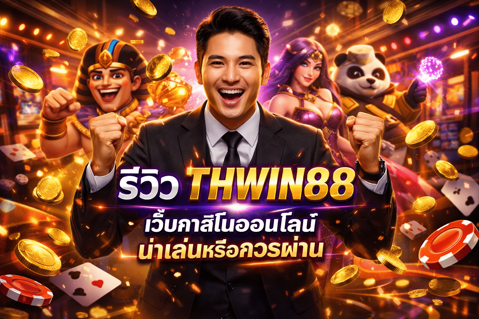 รีวิว THWIN88 เว็บคาสิโนออนไลน์ น่าเล่นหรือควรผ่าน