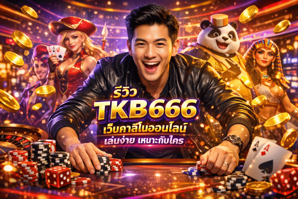 รีวิว TKB666 เว็บคาสิโนออนไลน์ เล่นง่าย เหมาะกับใคร